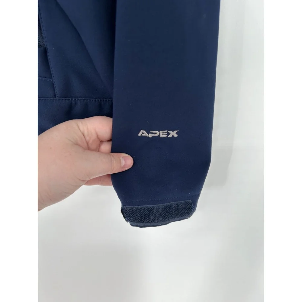 The North Face KPMG Apex Barrier Soft Shell Jacket Mens S Fleece Lined Full Zip